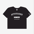 Attitudes Crop T-Shirt - Ladies