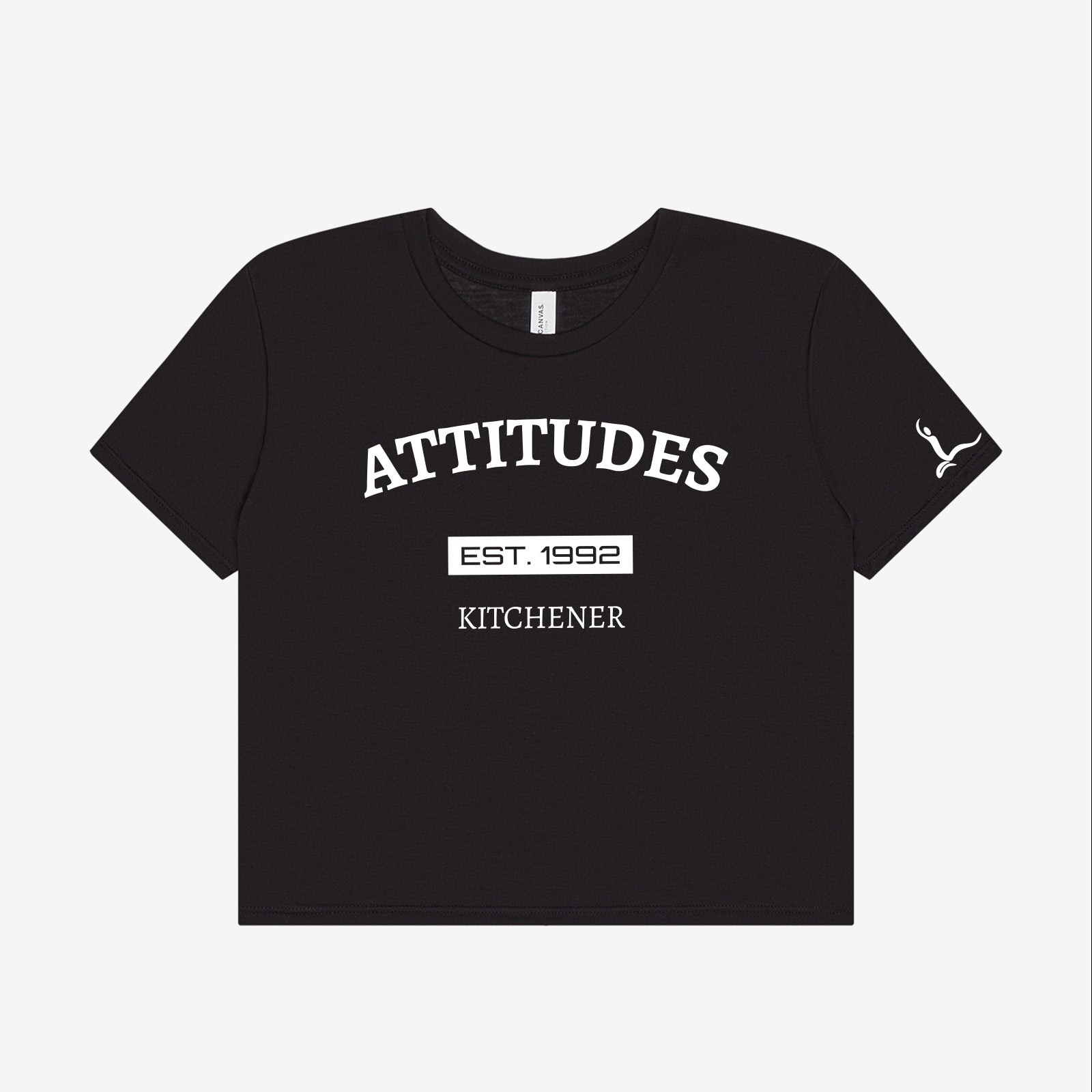 Attitudes Crop T-Shirt - Ladies