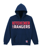 Lady Rangers Block Letter Hoodie