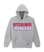 Lady Rangers Block Letter Hoodie