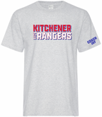 Lady Rangers Block Letter Tee