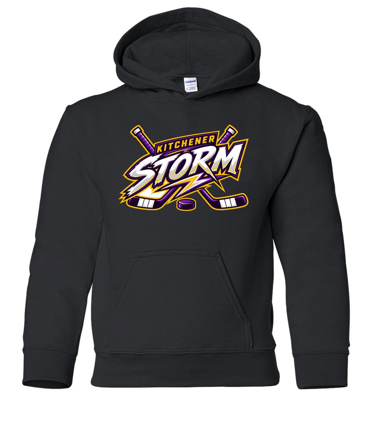 Kitchener Storm  - Front & Back Graphics